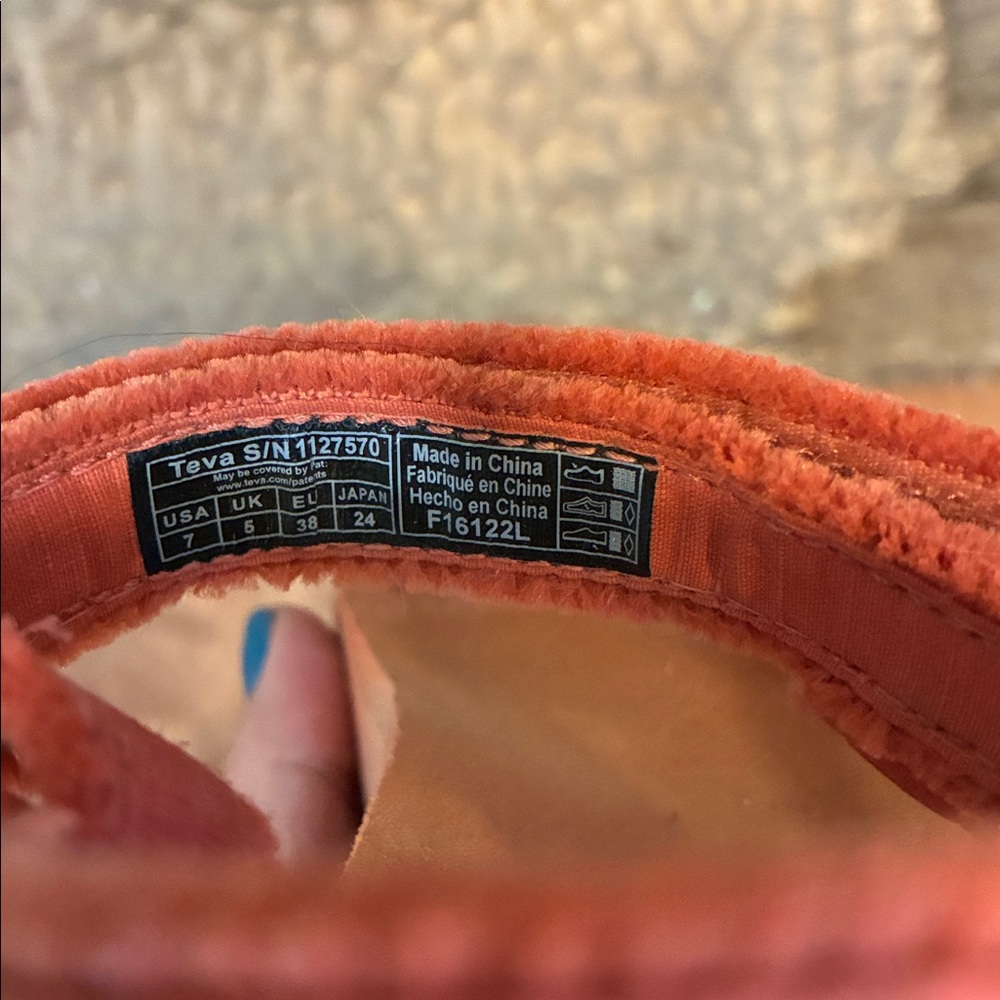 Teva Platform Sandals Coral Pink Hiking Sandals Women’s 7 Gorpcore Summer Y2K - Picture 9 of 9